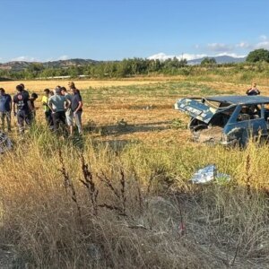 amasyada trafik kazasi 5 yarali 2r2m34v1