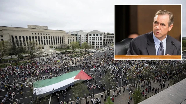 abdli senator merkleyden senato tarihinde bir ilk filistin devletinin taninmasi VCmv3yGs