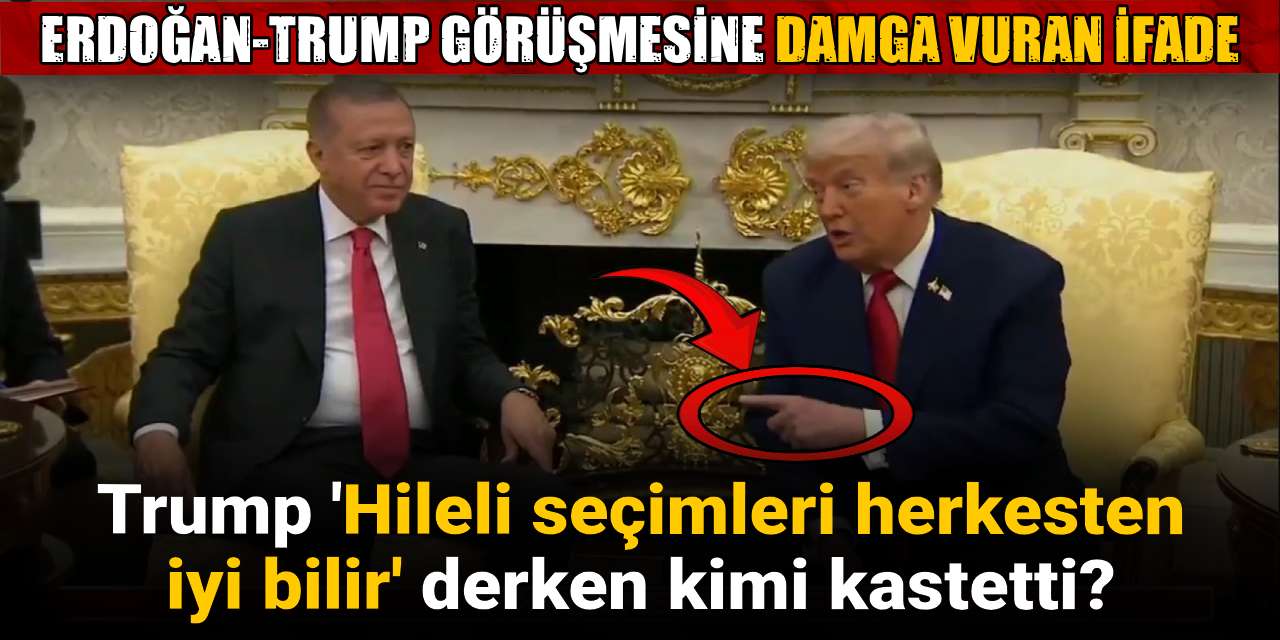 erdogan trump gorusmesine damga vuran ifade trump hileli secimleri herkesten iyi bilir derken kimi kastetti HcJVFlPb