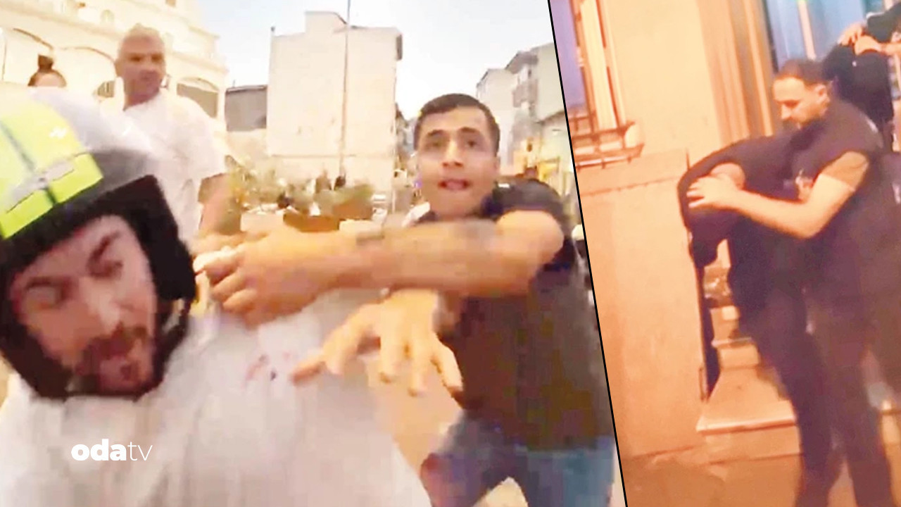 beyoglunda turisti darp eden sahislar serbest birakildi hDB47p1h.jpg